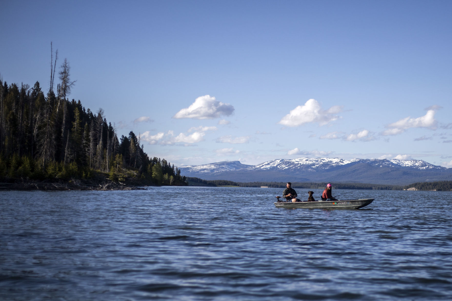 Fishing on Jackson Lake